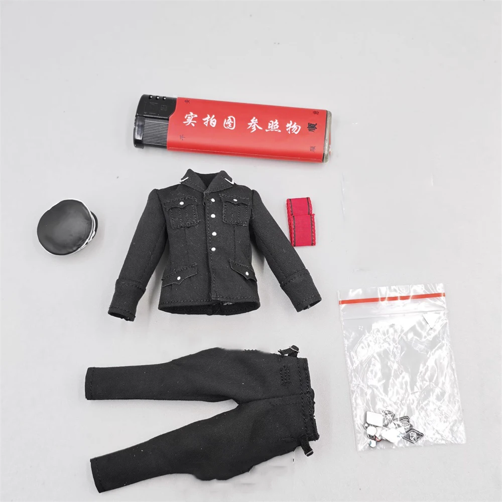 

1/12th DID TG80006 Toys Model Dress Coat Pant with Medals Shoulder Waist Belt Shirt Accessories For 6" Doll Figure Fans DIY