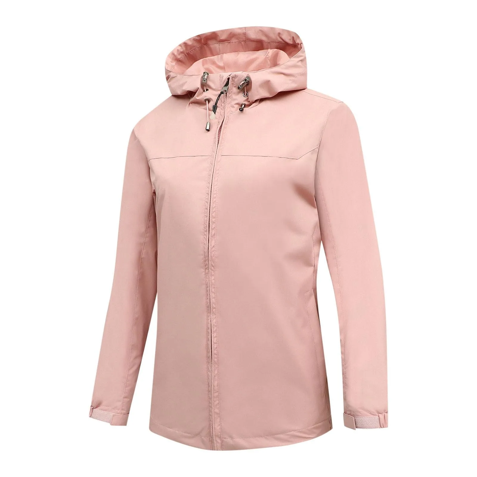 

Women'S Loose Casual Fashionable Outdoor Solid Color Windproof Waterproof Jacket Jacket Elegant Womens Jackets Chamarra De