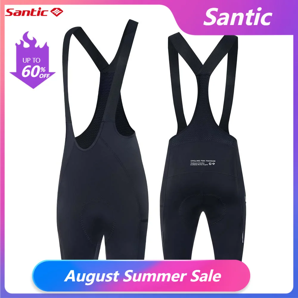 Santic Bermuda Ciclismo MTB Masculina com Almofada