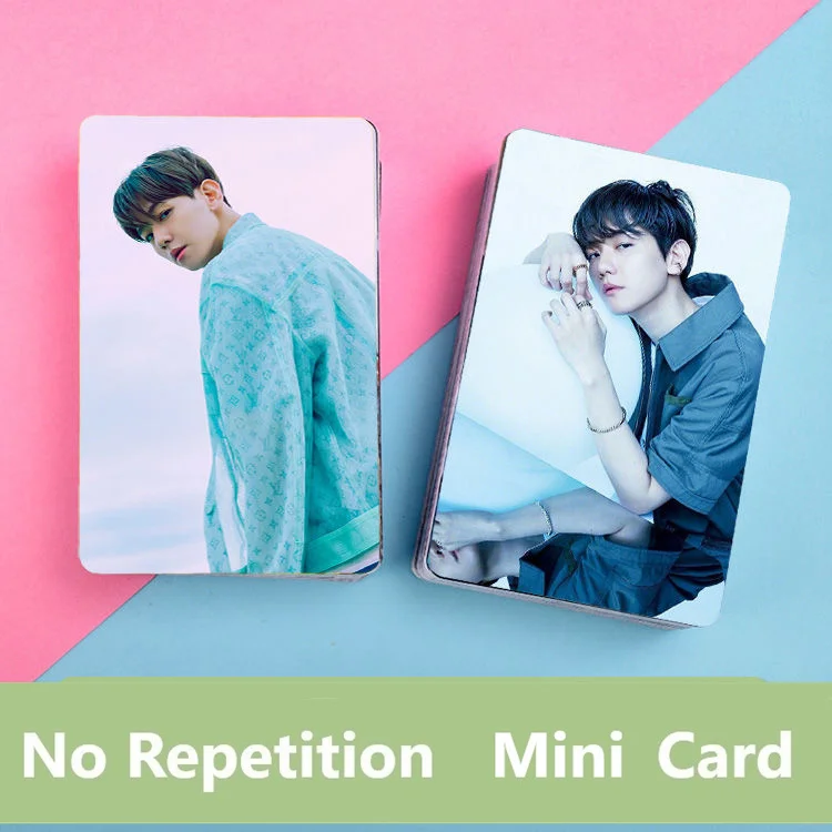 

Series5 No Repetition Baek-Hyun Byun BaekHyun Mini Card Wallet Lomo Card With Photo Album Fans Gift