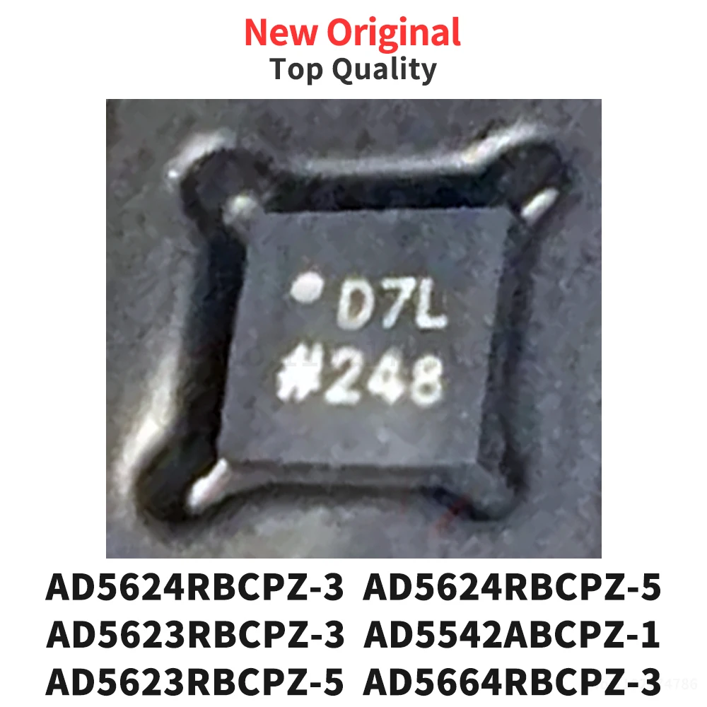(1 Piece) AD5624RBCPZ-3 AD5624RBCPZ-5 AD5623RBCPZ-3 AD5542ABCPZ-1 AD5623RBCPZ-5 AD5664RBCPZ-3 AD5663RBCPZ-3 LFCSP10 New Original