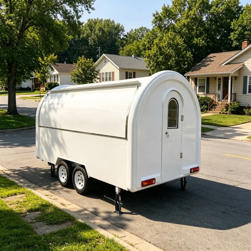 

Customizable Street Vending Food Cart Mobile Catering Vehicle Commercial Cooking Kitchen Food Truck