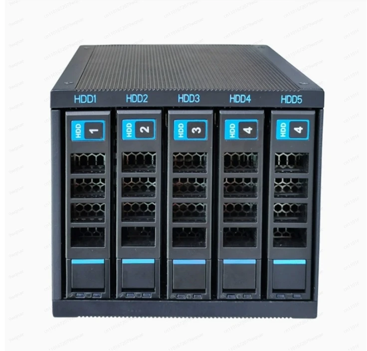 5-Disk hot-swappable module 3-drive hard disk cage with backplane SATA chassis storage expansion SAS