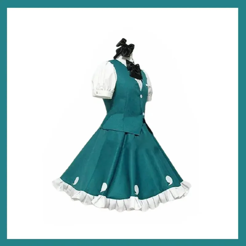 

COSda@Anime Game Touhou Project Youmu Konpaku Cosplay Costume Perfect Cherry Blossom Green Princess Dress Lolita Wig Woman Cute