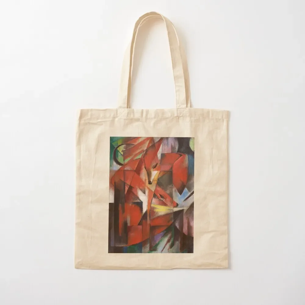 

The Foxes, Franz Marc Tote Bag shopping bags foldable tote bag custom tote bags aesthetic Lady