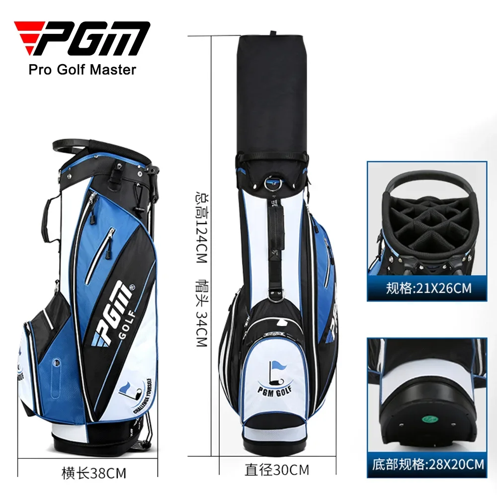 PGM Lightweight Golf Bag para homens e mulheres, Bracket Gun Bag, versão portátil