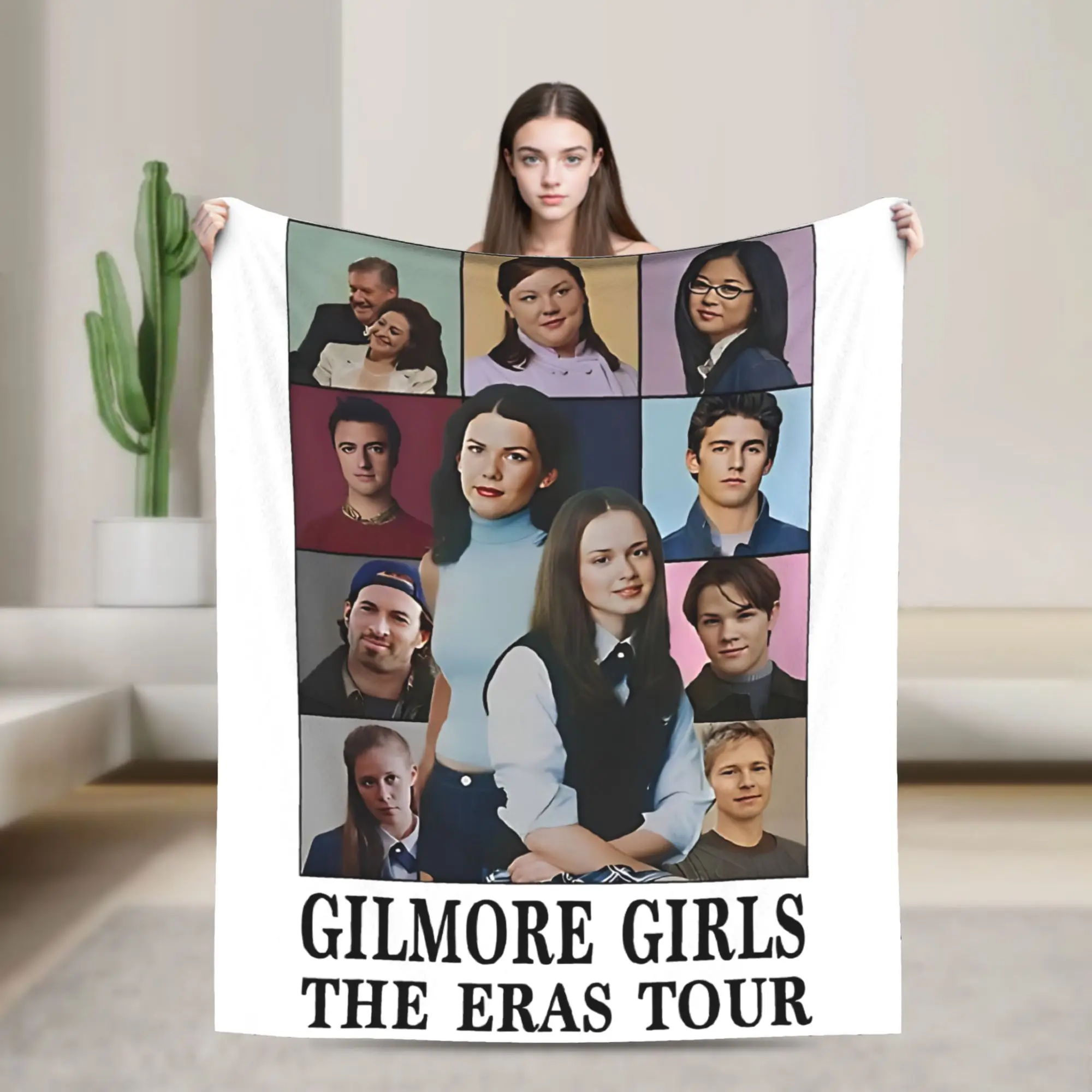 Gilmore Girls Blankets Velvet  Winter  Portable Super Soft Throw Blanket for Bedding Office Quilt
