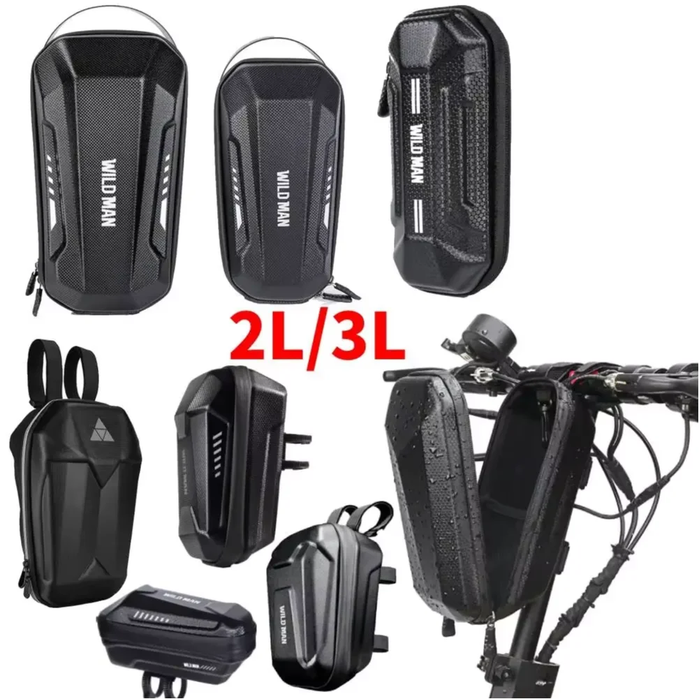 

2L/3L/5L Universal Electric Scooter Bag Accessories Wild Man Adult Waterproof for Xiaomi M365 Scooter Front Bag Bike Bicycle Par