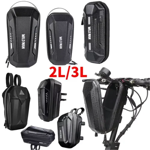 Bolsa Universal para patinete eléctrico, accesorios para hombre salvaje, impermeable, para Xiaomi M365, bolsa frontal para bicicleta, 2L/3L/5L