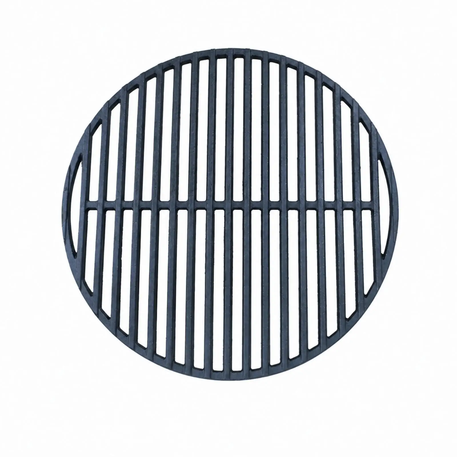 Cast-Iron Griddle with Raised Cooking Ribs Versatile Cast-Iron BBQ Cooking Grate Ribbed for Backyard Gatherings, Campsite Meals