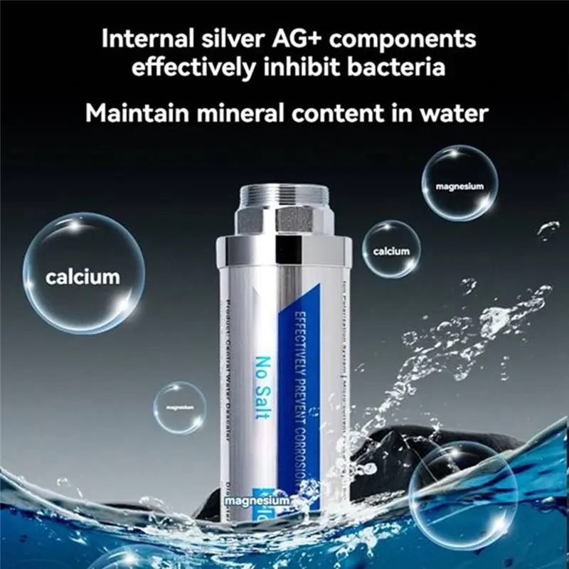 

FGGS-Whole House Central Water Softener Scale Filter Prevent Scale Built Up On Water Pipes Smart Toilet Boilers 3/4 Interface