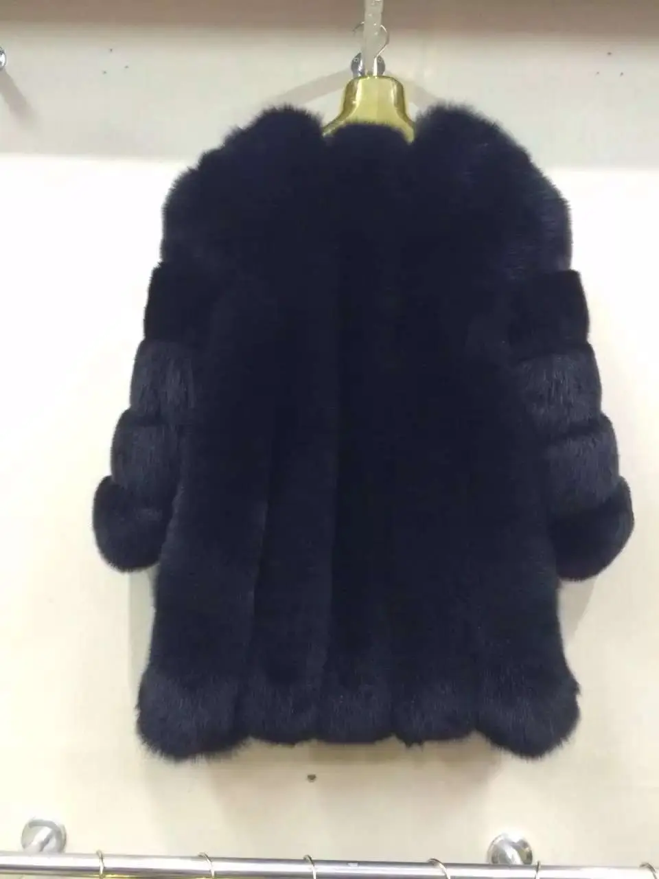 

New Winter Women Natural 2023 Real Fox Fur Coat Long Jacket Outwear Fashion Popular Ladies Warm Fox Fur Coats