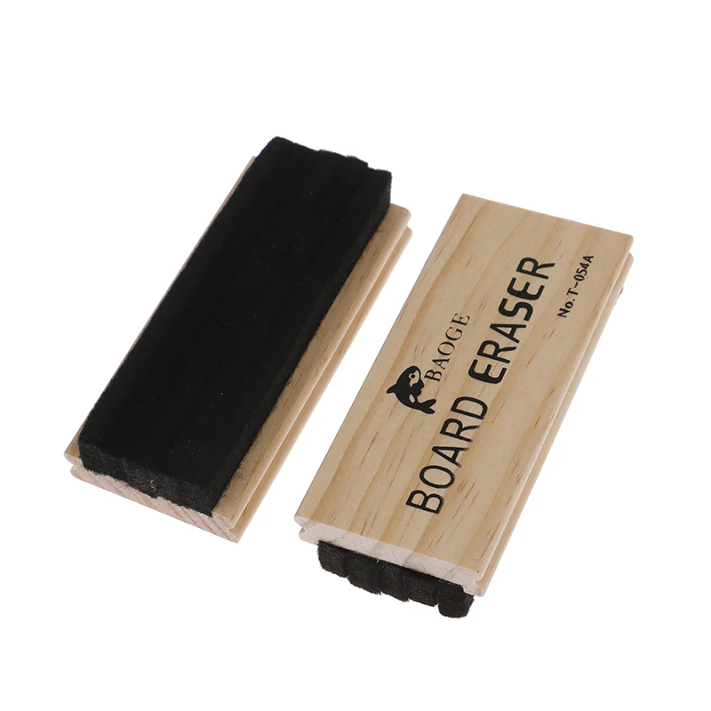 Large Board Eraser Board Cleaner Blackboard Wool Felt Eraser Wooden Chalkboard Duster Classroom Cleaner Kit