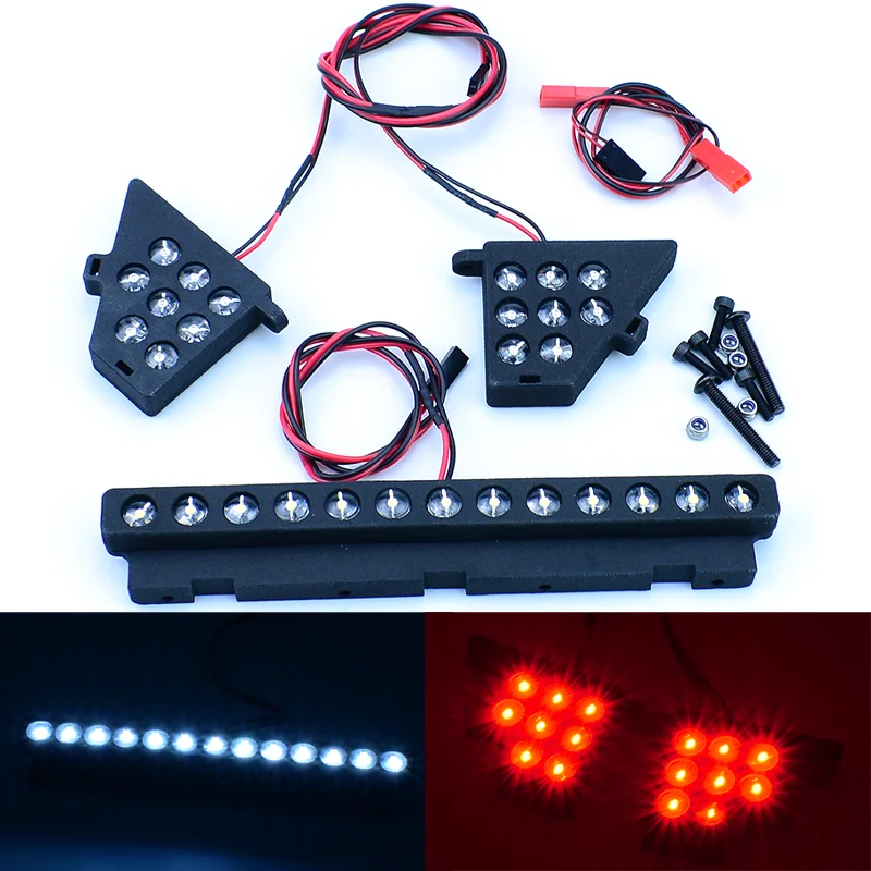 

LED Front Headlight Rear Taillight for 1/5 Losi 5IVE-T 2.0 Short Course Truck Car