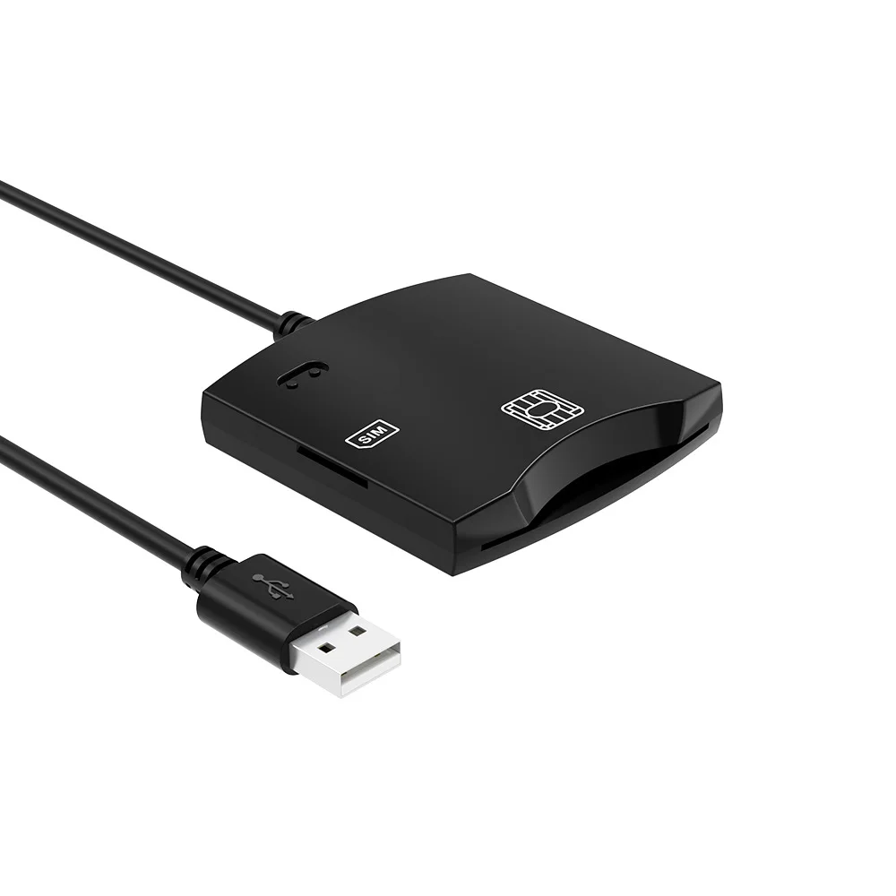 

UTHAI CR333 новые аксессуары для ноутбуков USB-считыватель смарт-карт CAC банковская карта ATM налоговая оплата IC-карта ID SIM-карты