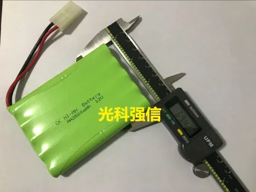 Nuevo Auténtico 12V AA 2500MAh batería de níquel hidrógeno NI-MH placa de circuito juguetes médicos arriba y abajo