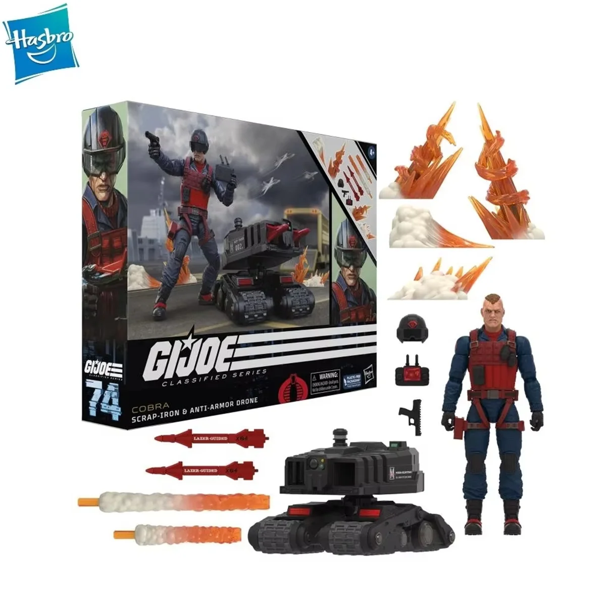 

Hasbro G.I. Joe Original Series Scrap-Iron 6inch Action Figure Model Toys Children Toys Hobby Gift Soldier Finished Product