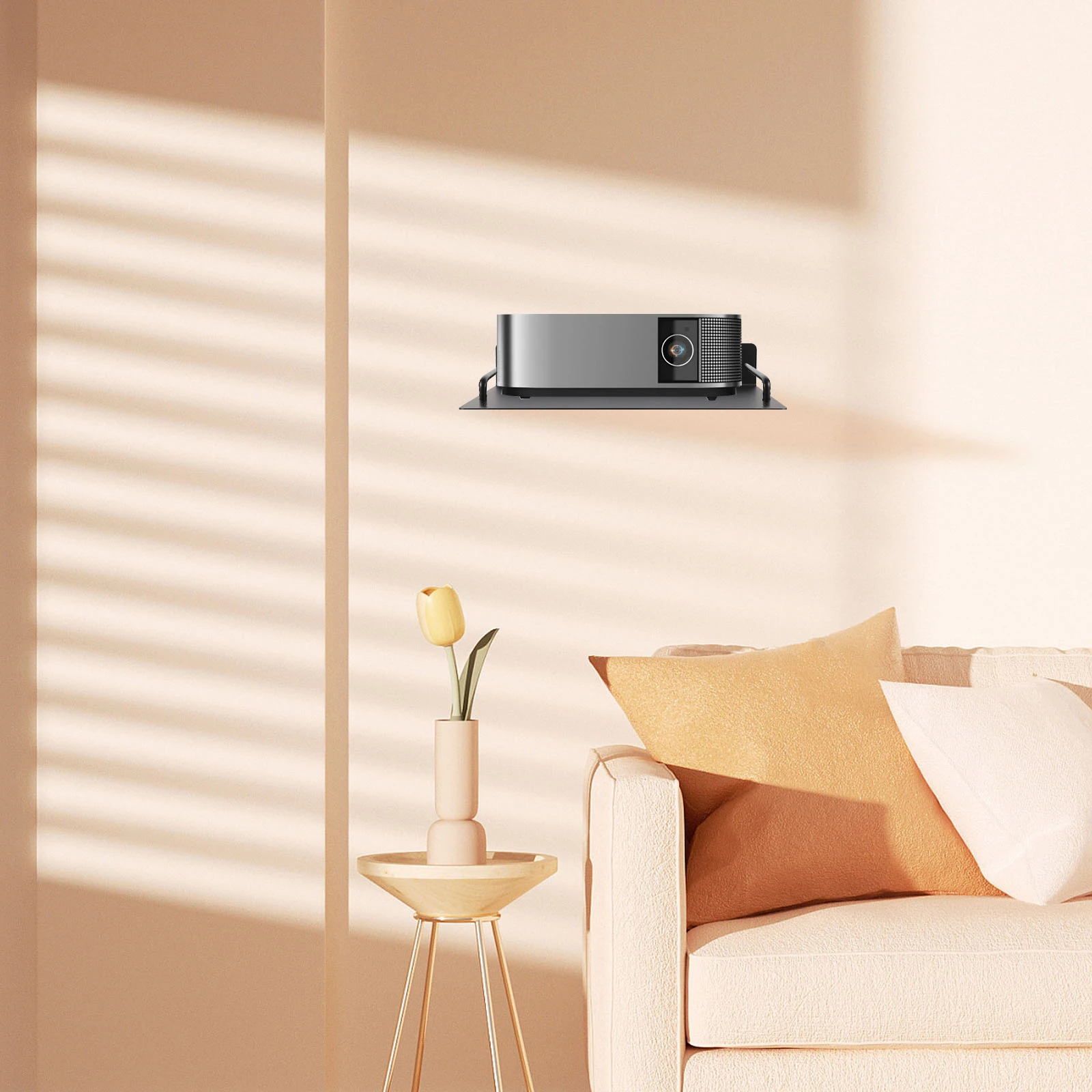 

Router Stand Projector Wall Holder Aluminum Alloy Mount Shelf Cable Box Storage Router Modem DVD Speaker Organization