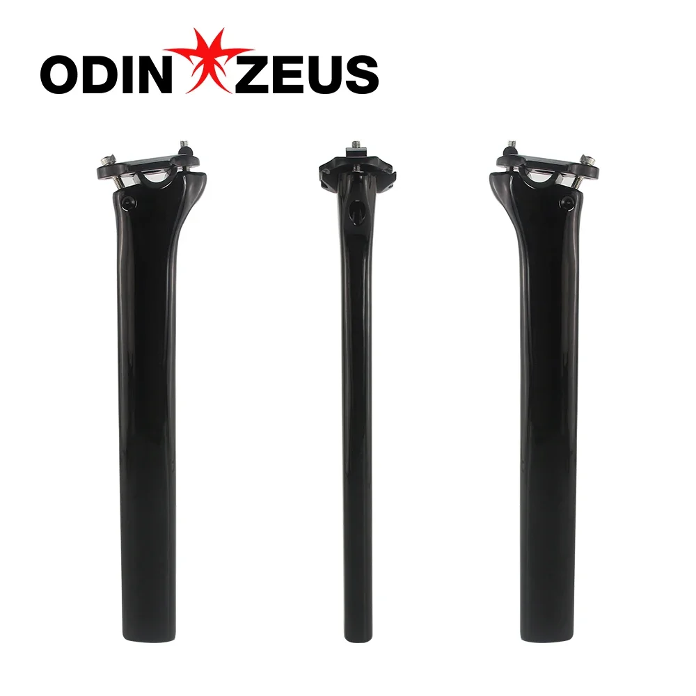 0/25 Degree Full Carbon Fiber Super Strong Road/Mountain Seat Tube F-12 MTB Bicycle Seatpost 100*350mm