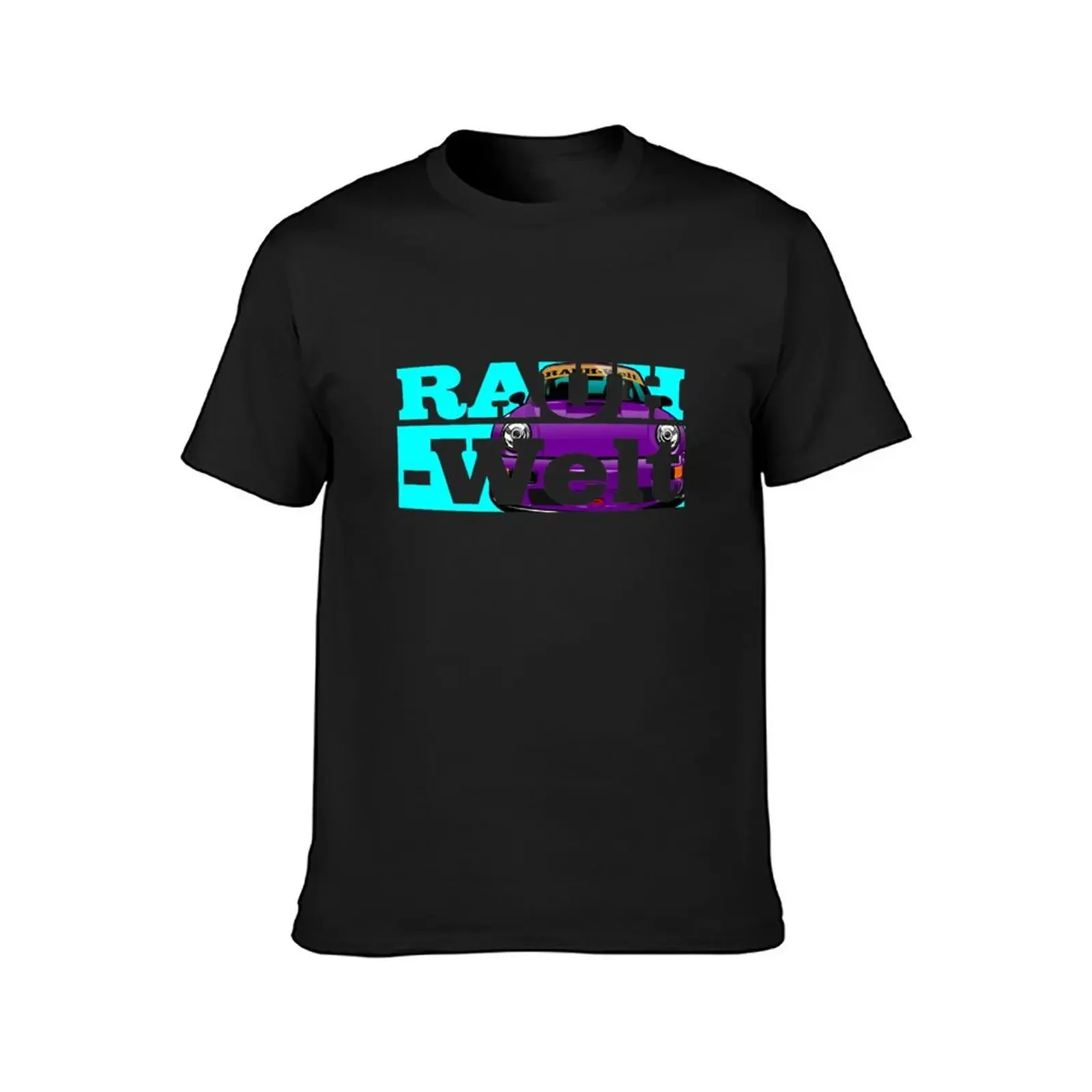 Rauh Welt Begriff Typography Best Seller T-Shirt sports fans customs baggy shirts cotton t shirt men