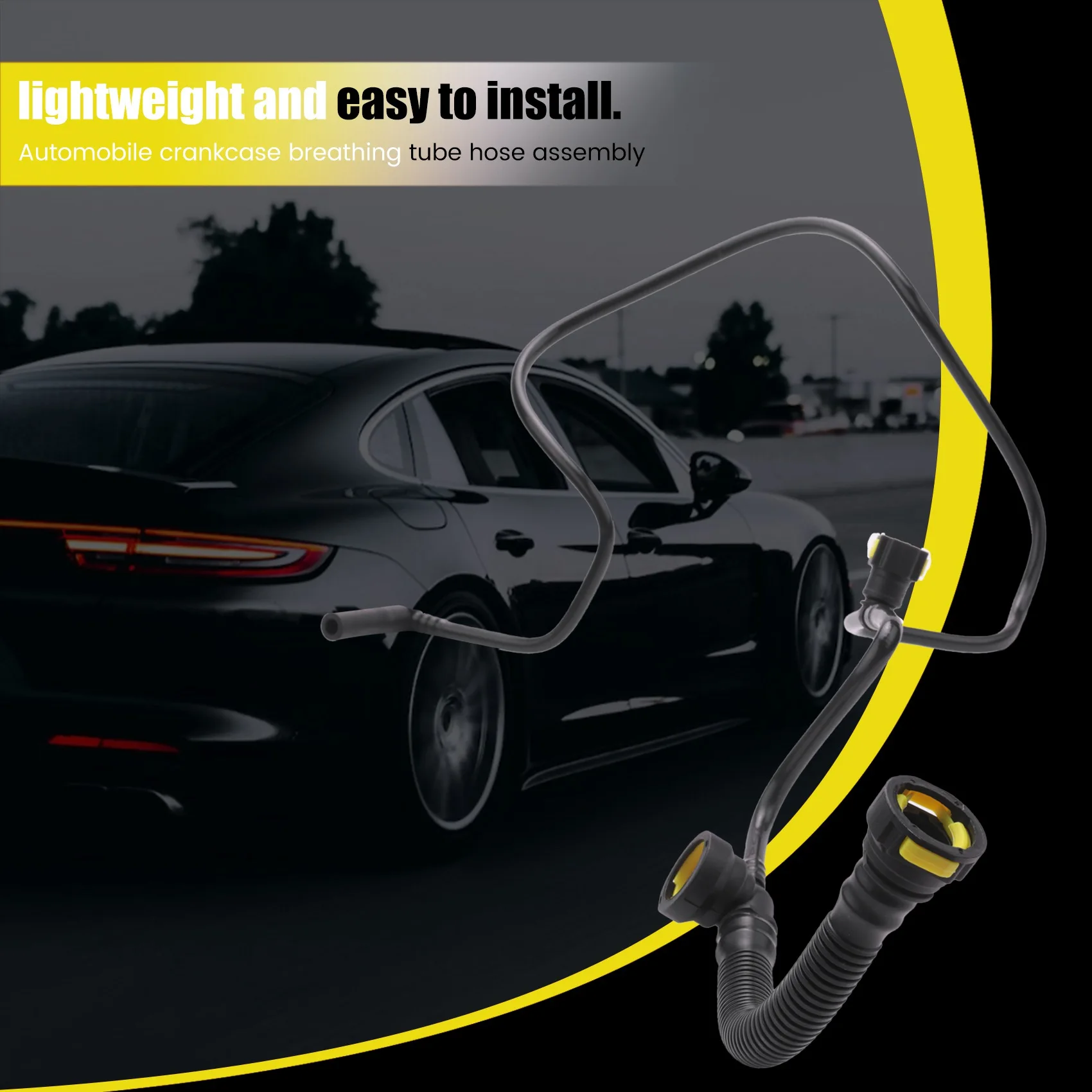 Eco-Friendly 1192Q7 Crankcase Breather Pipes Hose Assembly For 206 207 307