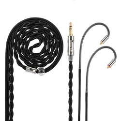 NiceHCK JIALAI JLDT2 Kostengünstiges OCC-HiFi-Kabel-Upgrade, ersetzt Draht 3,5/2,5/4,4 mm MMCX/QDC/0,78 mm 2-polig für NRA ZEX ZAS DQ6