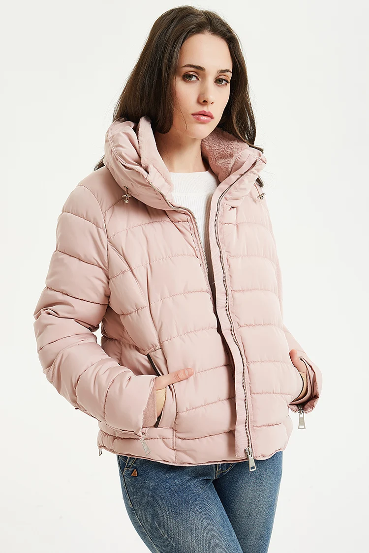 Giolshon Women Quilted Lightweight Padding Jacket Puffer Bubble Coat for Spring Fall and Winter