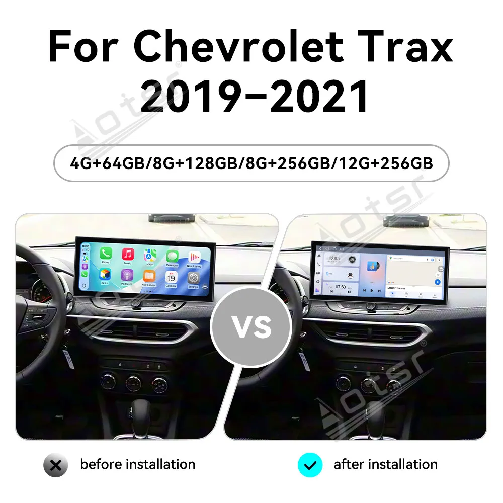 

For Chevrolet Trailblazer 2019-2021 15.8 Inch In-Dash Touchscreen Car Radio GPS Navigation Carplay Android Auto Plug & Play