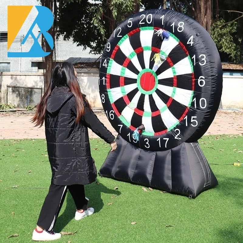 Giochi sportivi gonfiabili diretti in fabbrica Grande tavolo per freccette gonfiabile in vendita