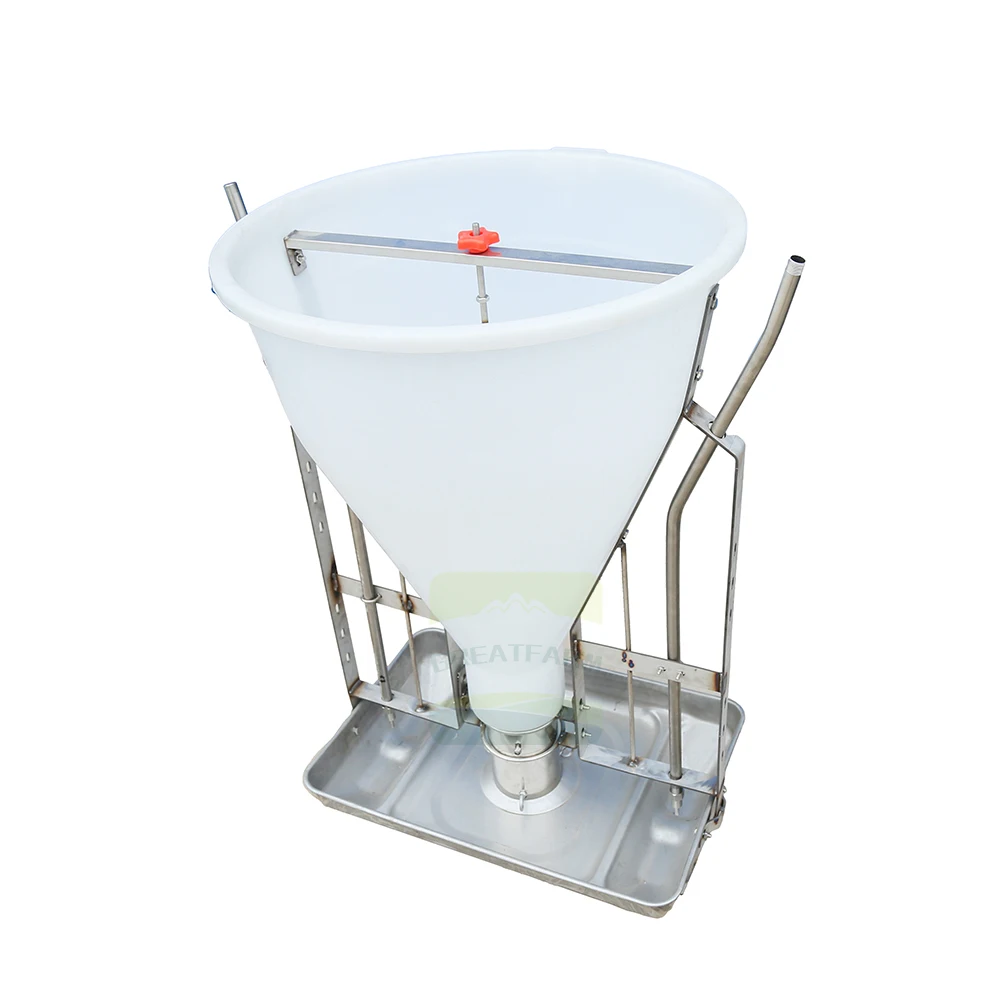 100kg Wet Dry Automatic Animal Feeders Pig Feeder Trough Automatic Feeders for the Pig Farm