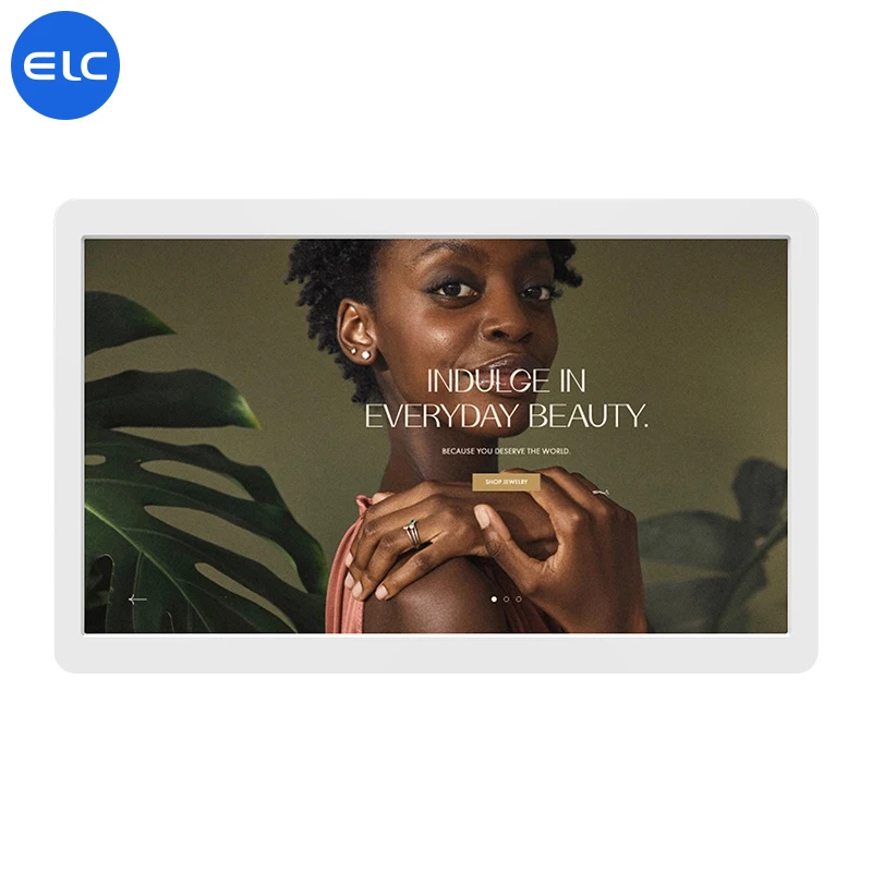 

Cheap Wholesale Wall Mount Tablet 14 Inch Screen POE Wifi6 Lcd Interactive Screen Android Tablet For Advertisement Business