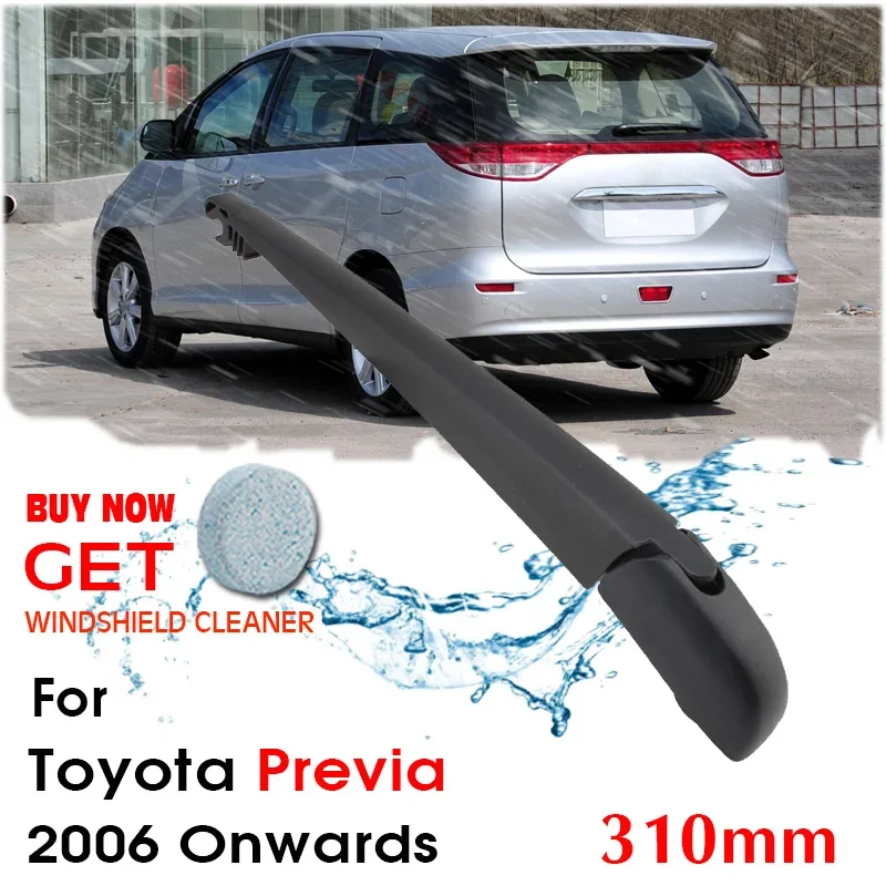 Car Wiper Rear Back Window Windscreen Windshield Wipers For Toyota Previa Hatchback 265mm 2006 Onwards Auto Accessories