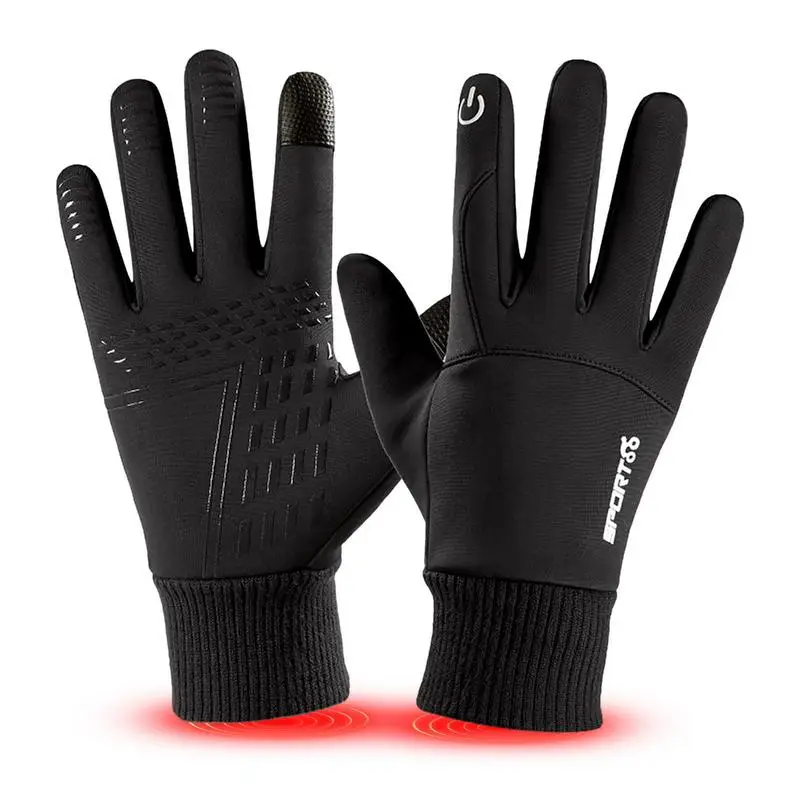 

Ski Gloves Five-Finger Design Outdoor Waterproof Ski Gloves Soft And Comfortable Winter Snow Gloves For Your Family Men