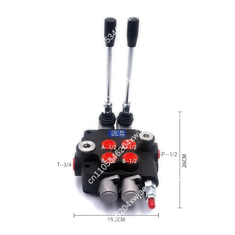 P80 Series 1-6 Section Hydraulic Control Valve Electro-Hydraulic Directional for Agricultural Machinery