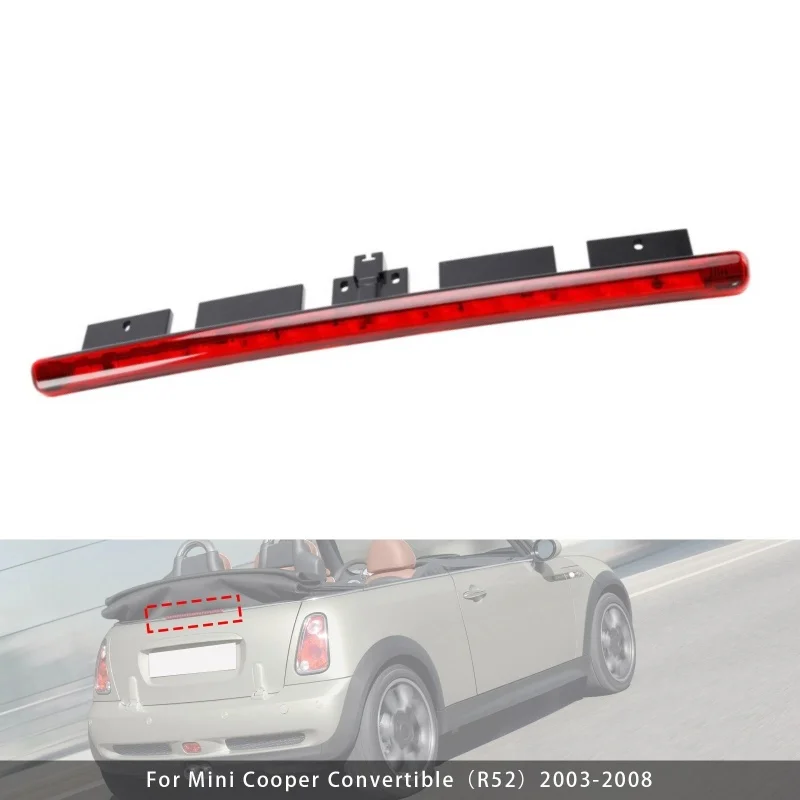 

Задний дополнительный стоп-сигнал для Mini Cooper R52 Convertible 2005-2008 63256961016 63256961015, автомобильные аксессуары