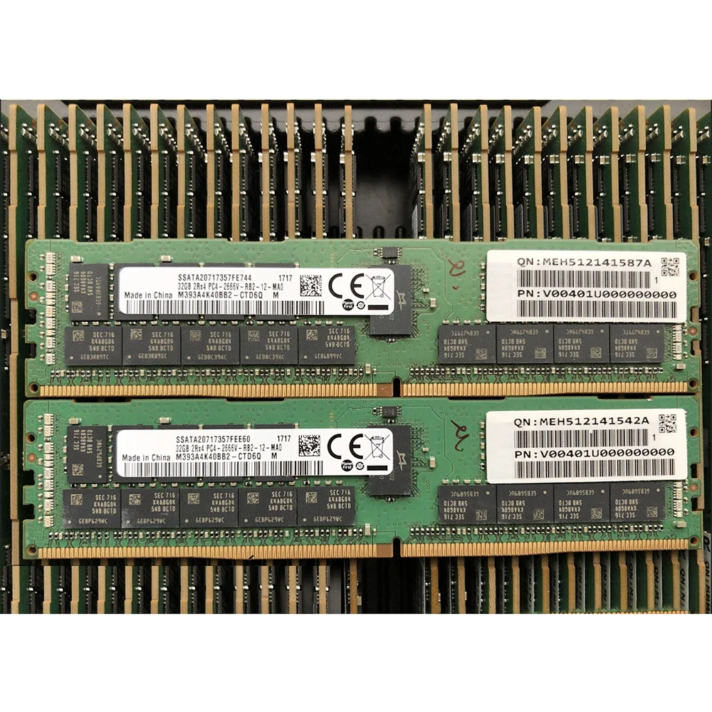 1 Pcs Server Memory RAM For Inspur 32GB 32G DDR4 2666 ECC NF5280M4 NF5270M4 NF5240M4