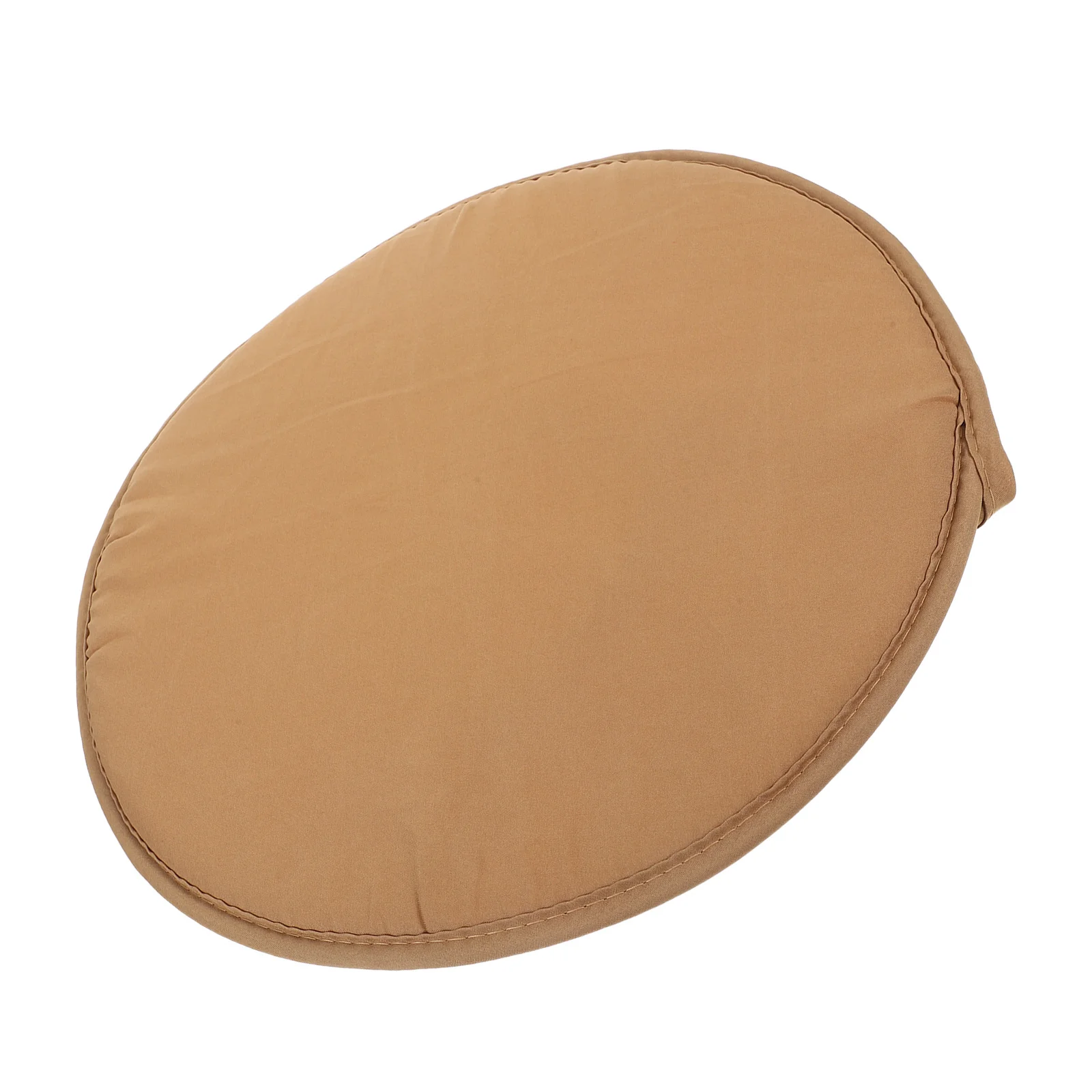 

1Pcs 38Cm Round Seat Cushion Light Brown Premium Polyester Sponge Chair Pad for Desk Dining Stool Outdoor Use Home Office Decor