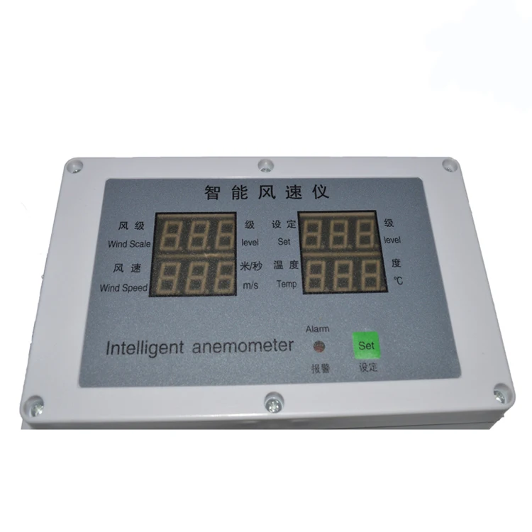 Sensor Anemometer Presisi Sensor Pengukur Kecepatan Angin Suhu Pengukuran Kecepatan Angin Konstruksi Cuaca Tower Crane