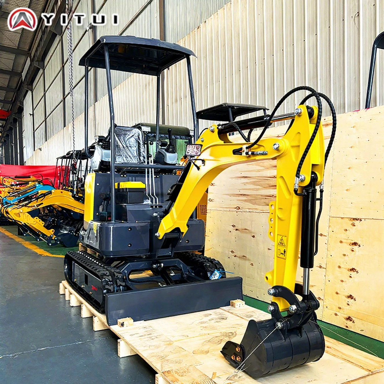 حفارة زاحفة مخصصة عالية الأداء محرك كوبوتا يورو 5/CE/EPA معتمدة 2.0 طن للبناء الأوروبي