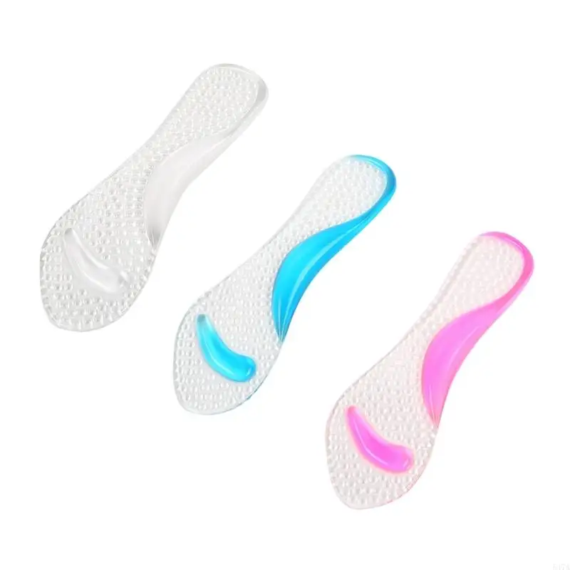 

Women's High Heel Inserts with Ergonomic Design Relief High Arch Support Gel Cushions Pads Orthopedic Shoe Insoles 547A