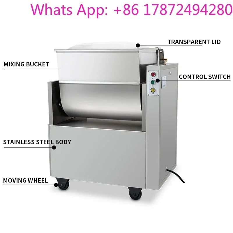 

Multifunctional commercial quick stuffing mixer stainless steel large capacity low noise small stuffing mixer