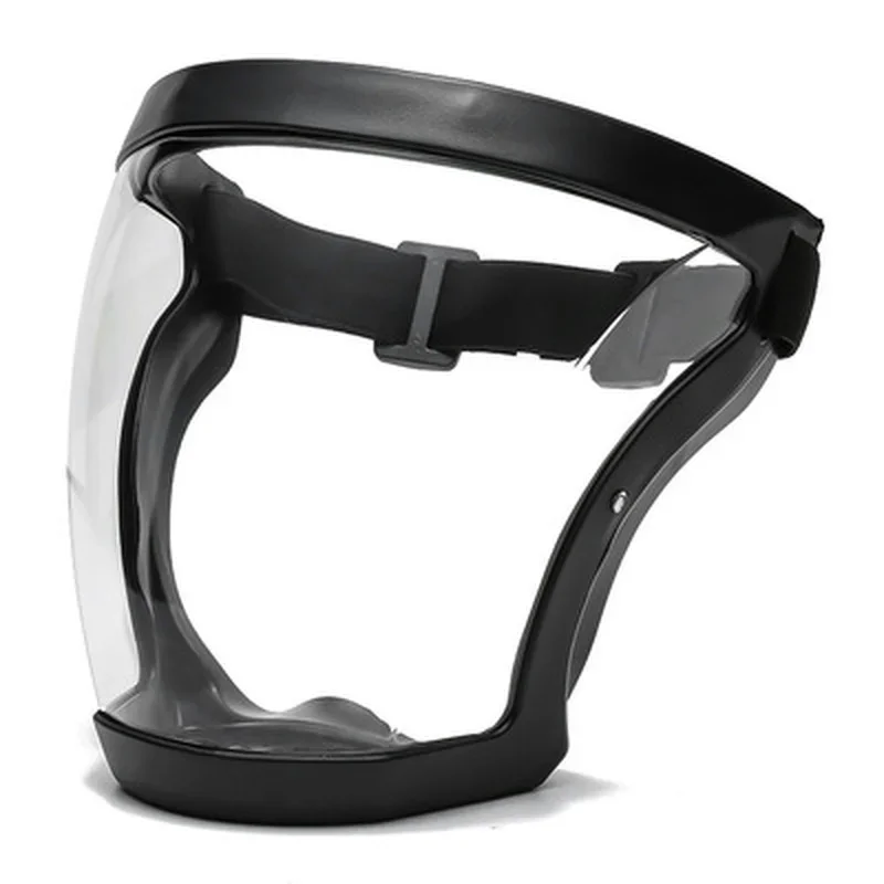 Full Face Protection Anti Droplet Mask Anti Fog Anti Splash Head Wear Glasses Space Spherical Suitable Outdoor Bike Supplies
