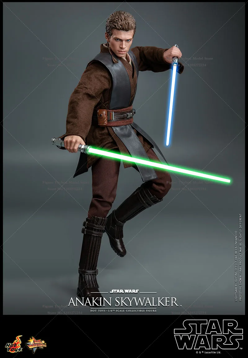 HOTTOYS HT 1/6 MMS677 Anakin Skywalker Movable Action Figure Star Wars：Episode II-Attack of the Clones 12