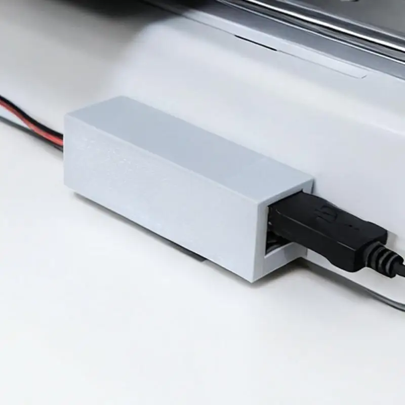 Y1UB Lightweight Easy Installation USB Hub Expand 2 Port Expansion Adapter Easy Installation Cable Management Accessories