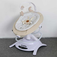 Baby Rocking Chair Multifunction Music Electric Swing Chair Infant Comfort Newborn Folding Rocker Baby Cradle with Gifts
