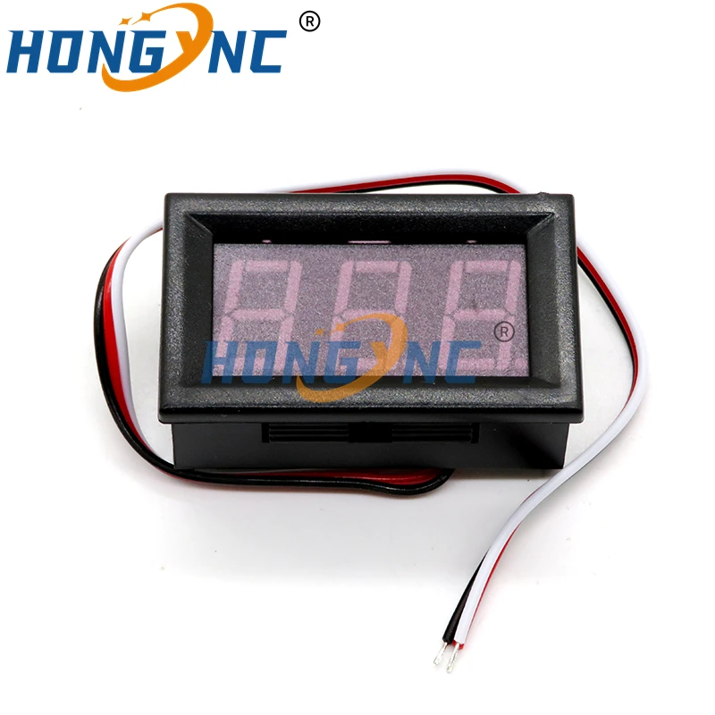 DC 0-100V 0.56 inch Digital Voltmeter Voltage Meter Red/Blue/Green/White/Orange LED Display Voltage Tester Voltage Indicator