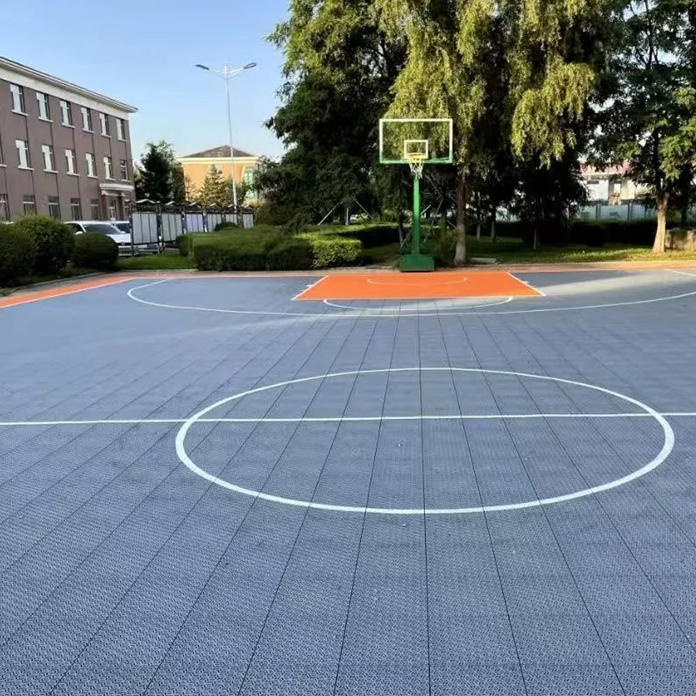 Beable Multi-Purpose Waterproof Strong Interlocking Flooring for Outdoor Basketball Courts Use