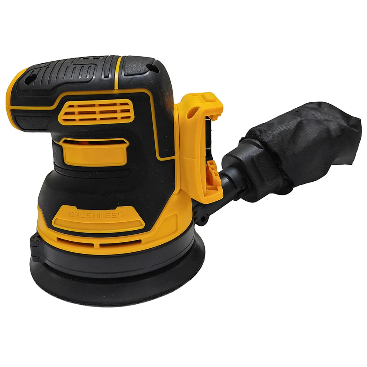 Brushless Cordless Disc Random Orbital Sander 5 Inch Woodworking Sanding Machine Putty Polishing Tool For Dewalt 20V Battery