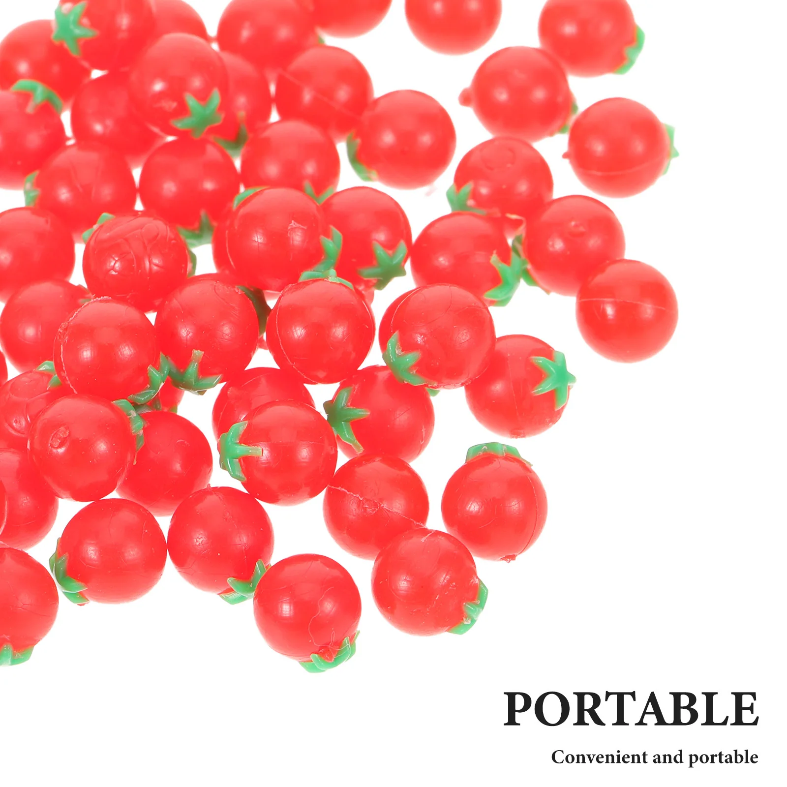 100 stücke Miniatur Kirsche Tomaten Für Puppenhaus Winzige Realistische Lebensmittel Requisiten Kinder Pretend Spielen Montessori Pädagogische Lernen Werkzeuge