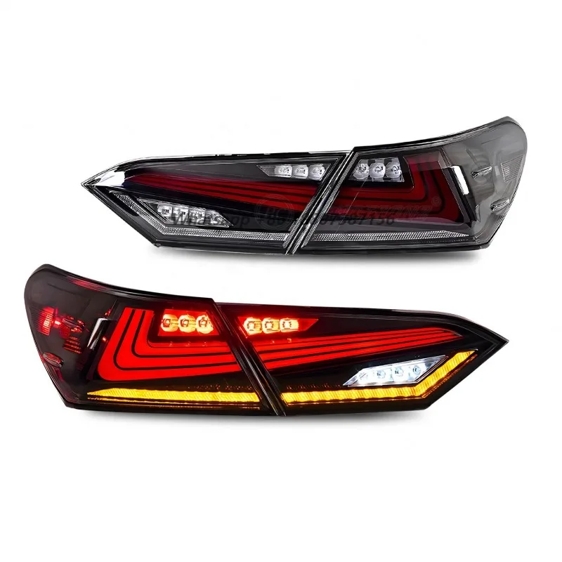 

Factory 2018-2021 for for Camry LED Tail Lights Rear DRL Start up Animation Rear Lights Assembly